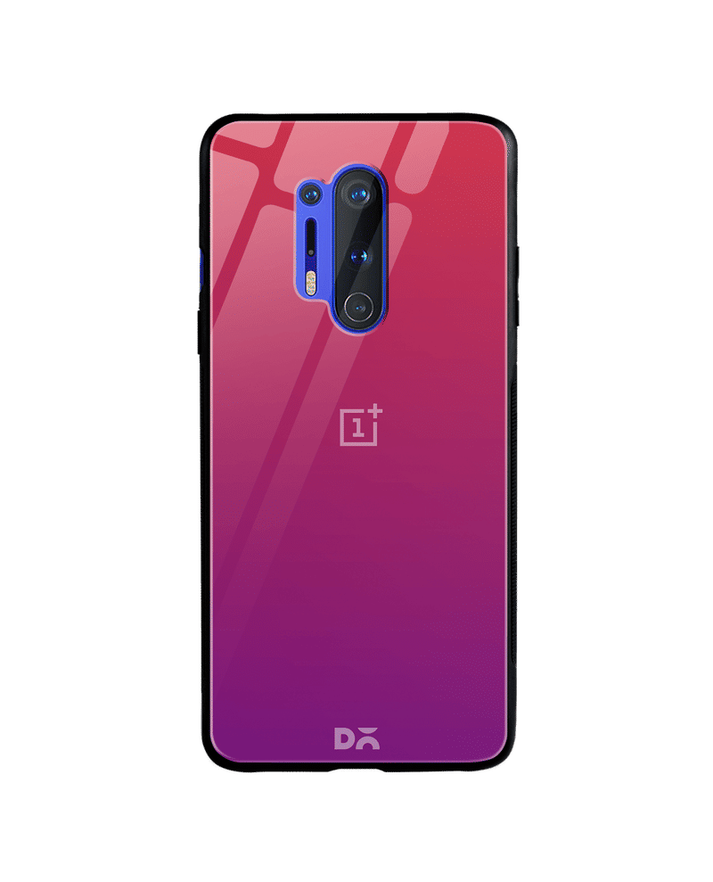 Morning Sky Gradient Glass Case Cover For OnePlus 8 Pro