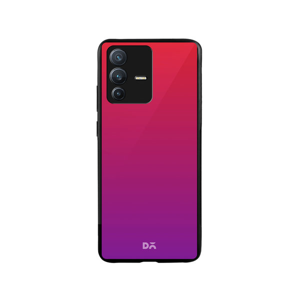 

DailyObjects Morning Sky Gradient Glass Case Cover For Vivo V23 Pro