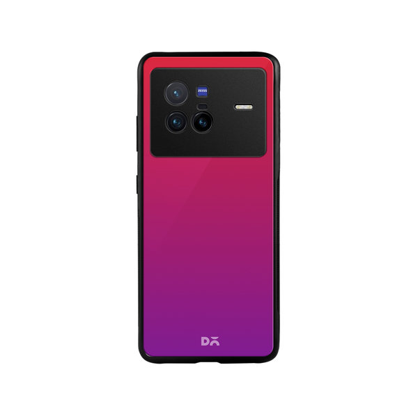 

DailyObjects Morning Sky Gradient Glass Case Cover For Vivo X80