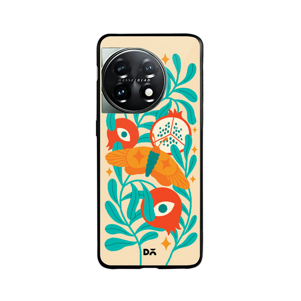 

DailyObjects Moth Myst Glass Case Cover For OnePlus 11 5G