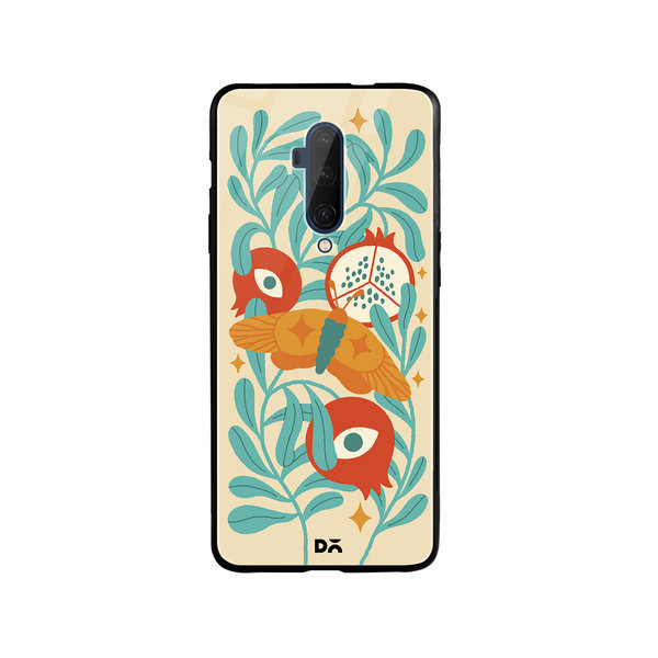 

DailyObjects Moth Myst Glass Case Cover For OnePlus 7T Pro