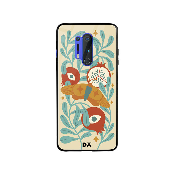 

DailyObjects Moth Myst Glass Case Cover For OnePlus 8 Pro