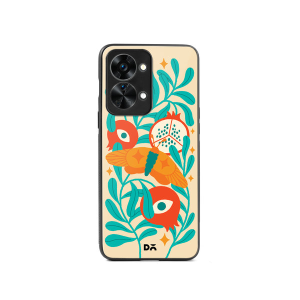 

DailyObjects Moth Myst Glass Case Cover For OnePlus Nord 2T