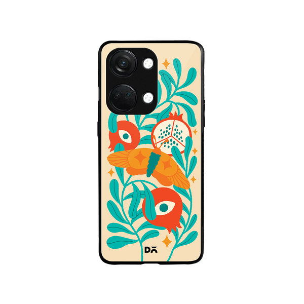 

DailyObjects Moth Myst Glass Case Cover For OnePlus Nord 3