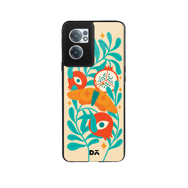 

DailyObjects Moth Myst Glass Case Cover For OnePlus Nord CE 2