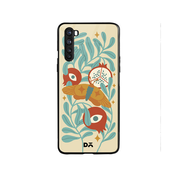 

DailyObjects Moth Myst Glass Case Cover For OnePlus Nord