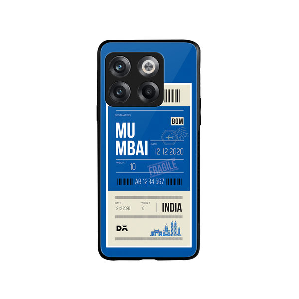 

DailyObjects Mumbai City Tag Glass Case Cover For OnePlus 10T
