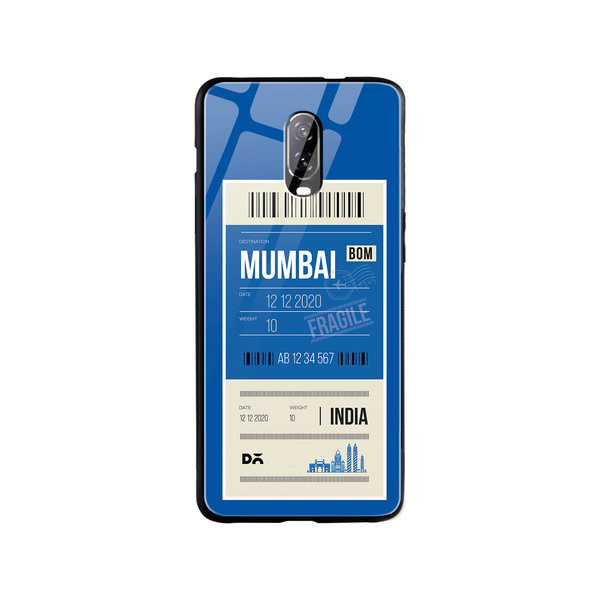 

DailyObjects Mumbai City Tag Glass Case Cover For OnePlus 7