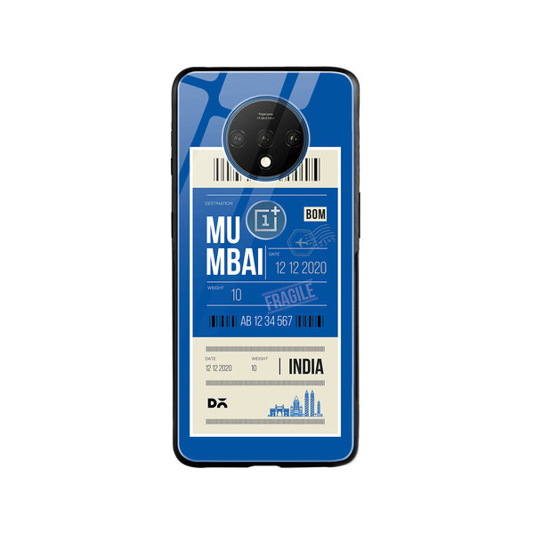 

DailyObjects Mumbai City Tag Glass Case Cover For OnePlus 7T