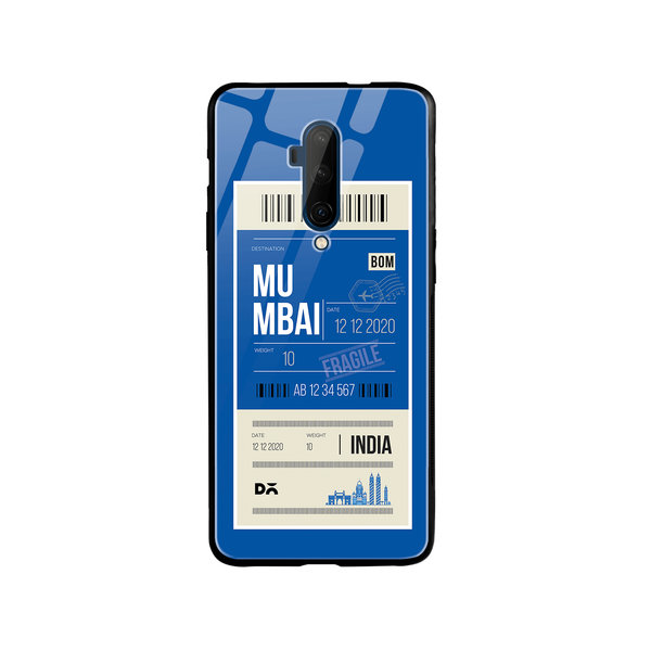 

DailyObjects Mumbai City Tag Glass Case Cover For OnePlus 7T Pro