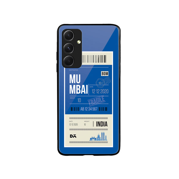 

DailyObjects Mumbai City Tag Glass Case Cover For Samsung Galaxy A54 5G