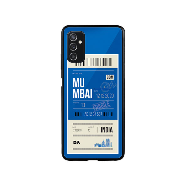 

DailyObjects Mumbai City Tag Glass Case Cover For Samsung Galaxy M52