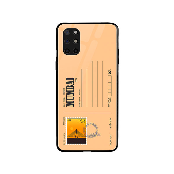 

DailyObjects Mumbai Sea Link Postcard Glass Case Cover For OnePlus 8T