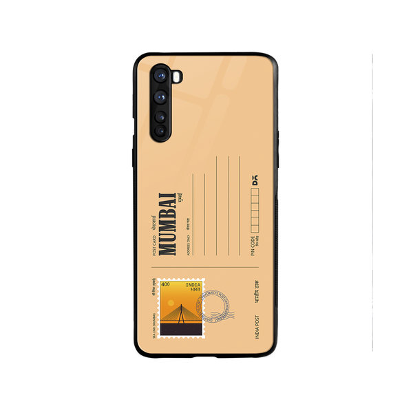 

DailyObjects Mumbai Sea Link Postcard Glass Case Cover For OnePlus Nord