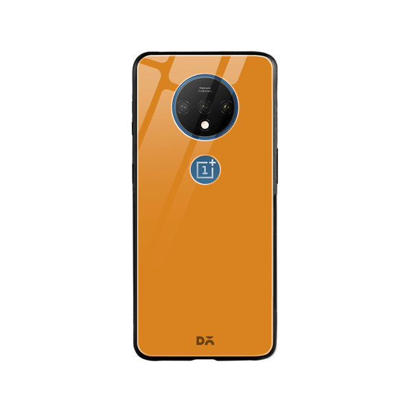 

DailyObjects Mustard Yellow Glass Case Cover For OnePlus 7T