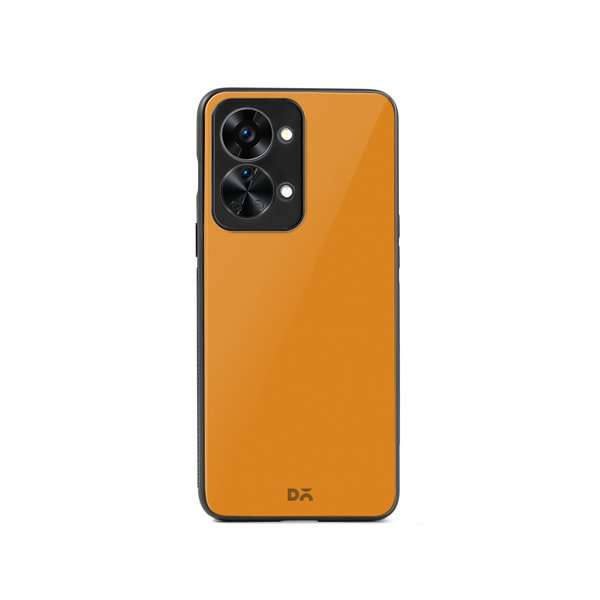 

DailyObjects Mustard Yellow Glass Case Cover For OnePlus Nord 2T