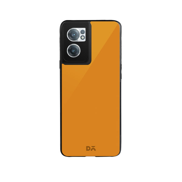 

DailyObjects Mustard Yellow Glass Case Cover For OnePlus Nord CE 2