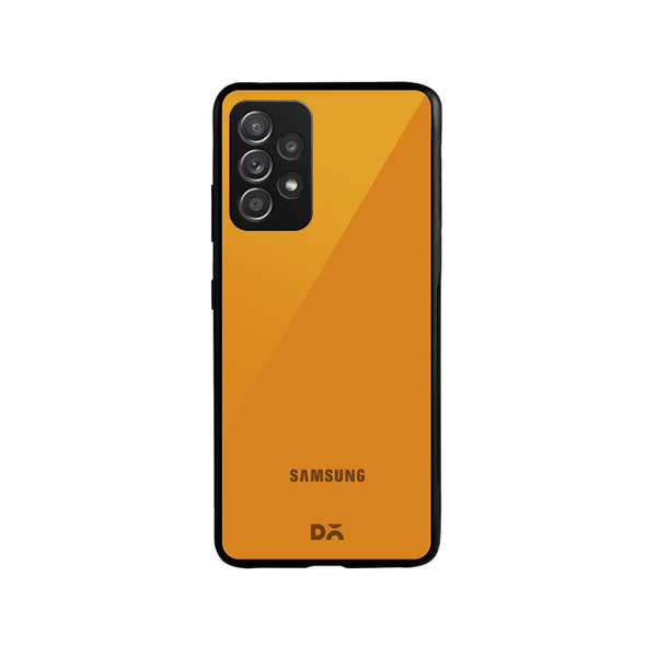 

DailyObjects Mustard Yellow Glass Case Cover For Samsung Galaxy A52