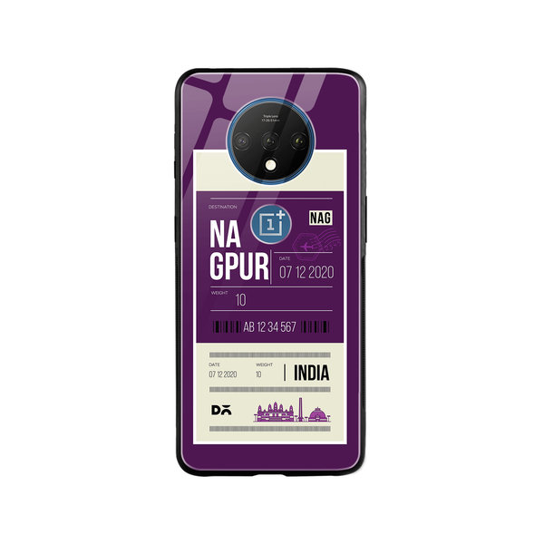 

DailyObjects Nagpur City Tag Glass Case Cover For OnePlus 7T