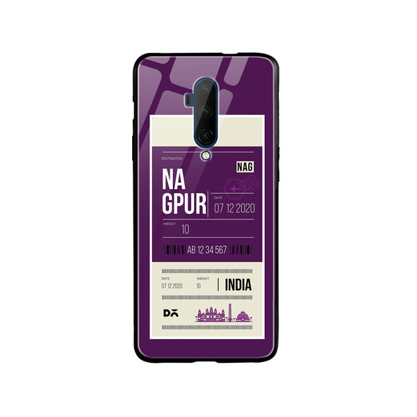 

DailyObjects Nagpur City Tag Glass Case Cover For OnePlus 7T Pro