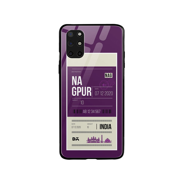 

DailyObjects Nagpur City Tag Glass Case Cover For OnePlus 8T
