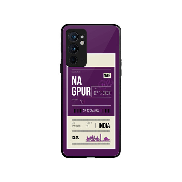 

DailyObjects Nagpur City Tag Glass Case Cover For OnePlus 9RT