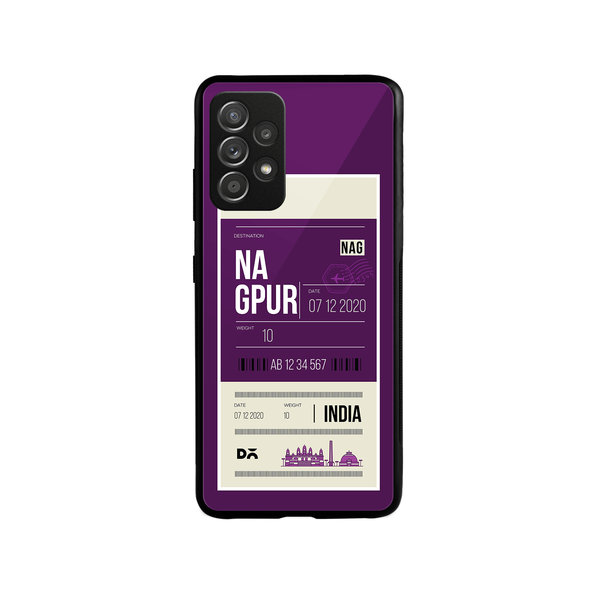 

DailyObjects Nagpur City Tag Glass Case Cover For Samsung Galaxy A52