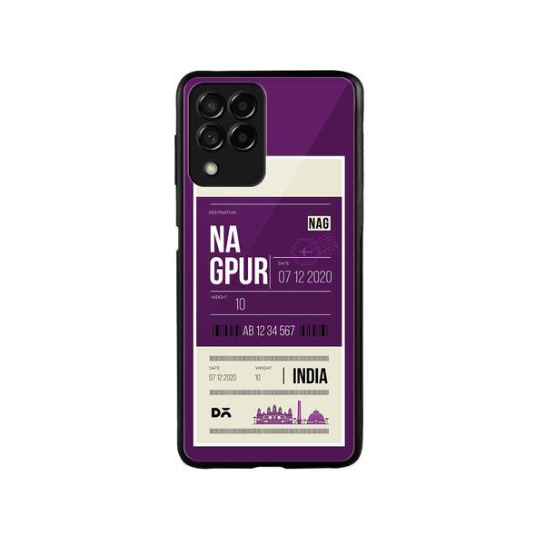 

DailyObjects Nagpur City Tag Glass Case Cover For Samsung Galaxy M53