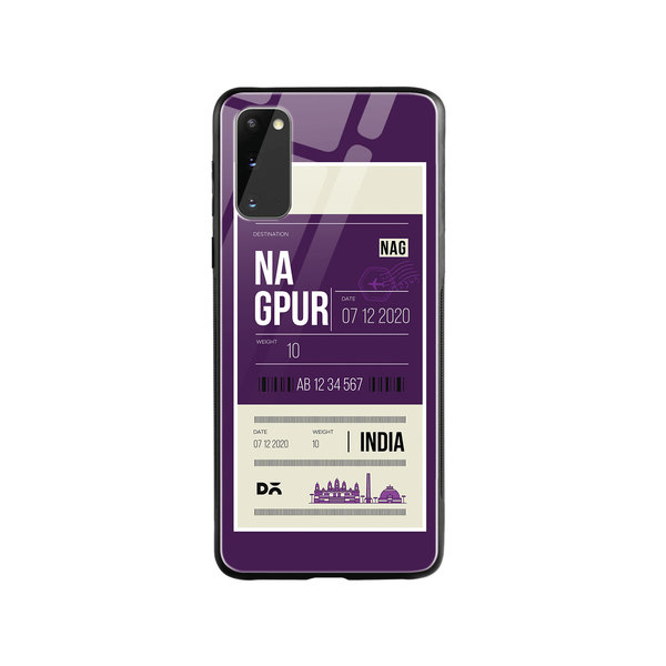 

DailyObjects Nagpur City Tag Glass Case Cover For Samsung Galaxy S20