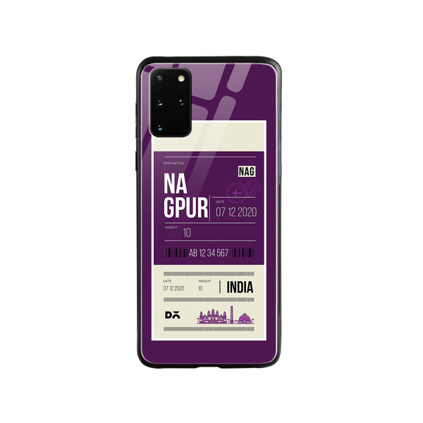 

DailyObjects Nagpur City Tag Glass Case Cover For Samsung Galaxy S20 Plus