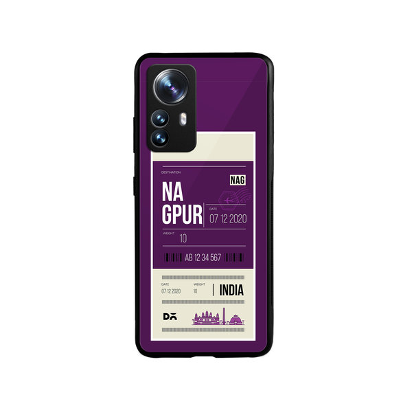 

DailyObjects Nagpur City Tag Glass Case Cover For Xiaomi 12 Pro