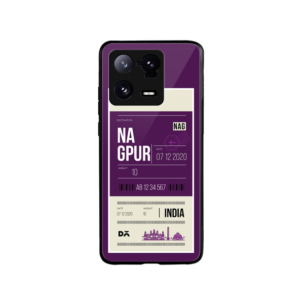 

DailyObjects Nagpur City Tag Glass Case Cover For Xiaomi 13 Pro