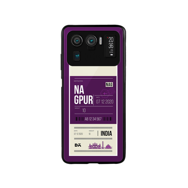 

DailyObjects Nagpur City Tag Glass Case Cover For Xiaomi Mi 11 Ultra