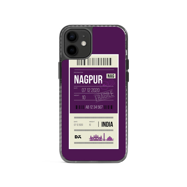 

DailyObjects Nagpur City Tag Stride 2.0 Case Cover For iPhone 12