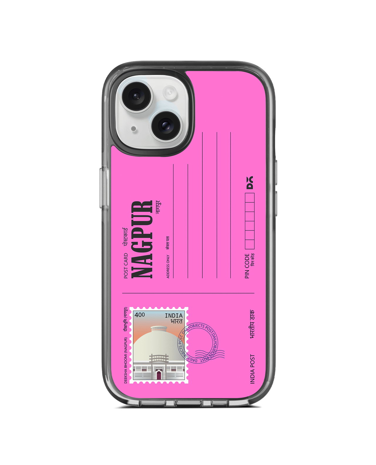 Nagpur Deeksha Bhoomi Postcard Stride 3.0 MagSafe Case Cover For iPhone 15