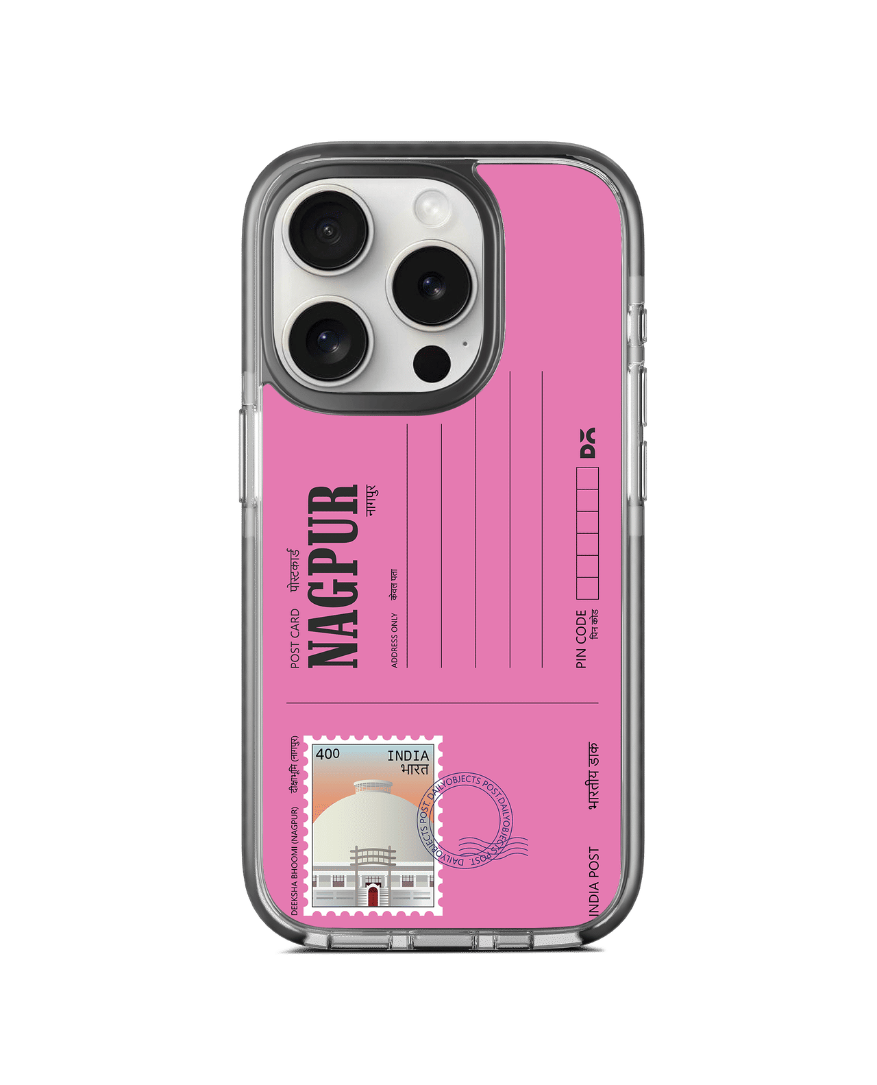 Nagpur Deeksha Bhoomi Postcard Stride 3.0 MagSafe Case Cover For iPhone 15 Pro Max