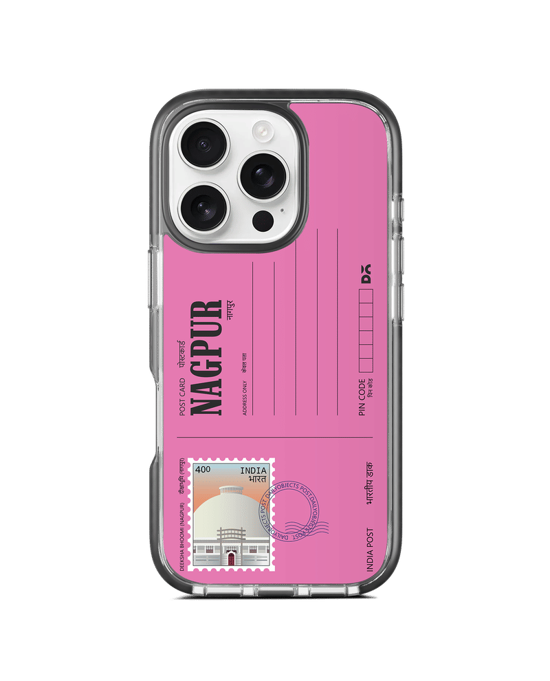 Nagpur Deeksha Bhoomi Postcard Stride 3.0 MagSafe Case Cover For iPhone 16 Pro