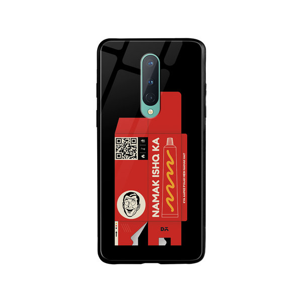 

DailyObjects Namak Ishq Ka Glass Case Cover For OnePlus 8
