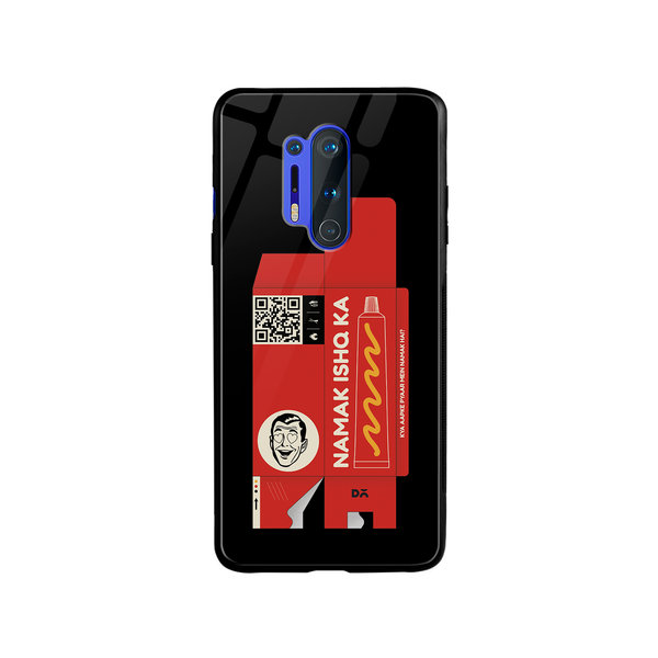 

DailyObjects Namak Ishq Ka Glass Case Cover For OnePlus 8 Pro