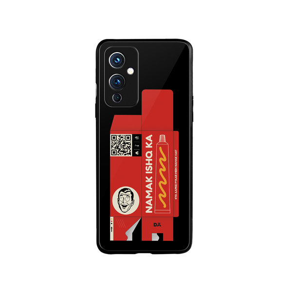 

DailyObjects Namak Ishq Ka Glass Case Cover For OnePlus 9