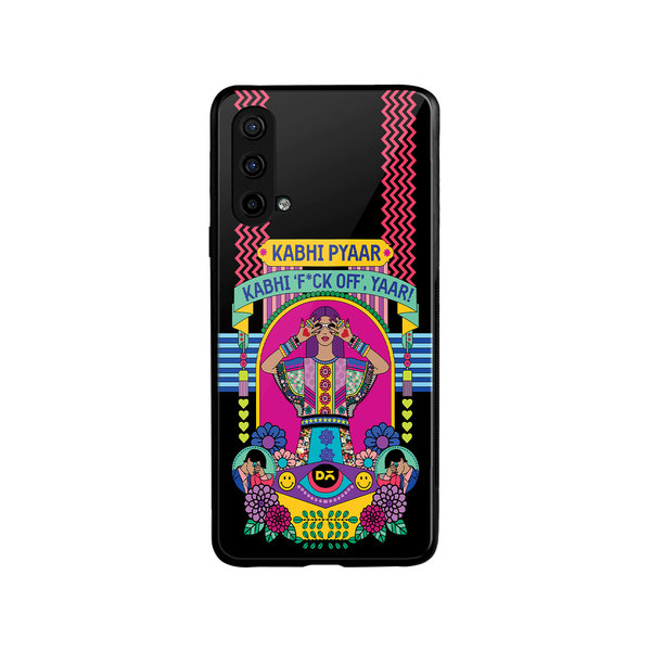 

DailyObjects Nasty Pyaar Glass Case Cover For OnePlus Nord CE