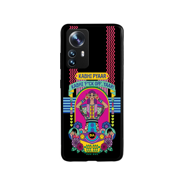 DailyObjects Nasty Pyaar Glass Case Cover For Xiaomi 12 Pro