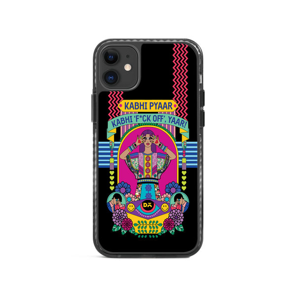 

DailyObjects Nasty Pyaar Stride 2.0 Case Cover For iPhone 11