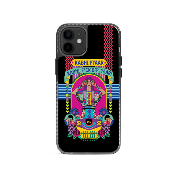 

DailyObjects Nasty Pyaar Stride 2.0 Case Cover For iPhone 12