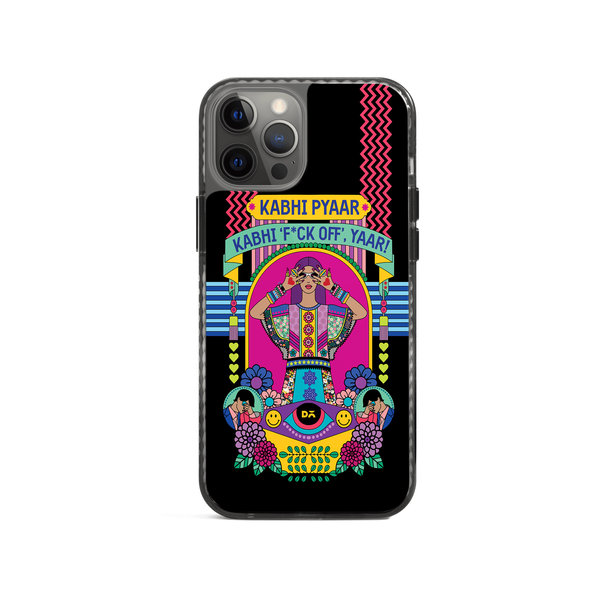

DailyObjects Nasty Pyaar Stride 2.0 Case Cover For iPhone 12 Pro