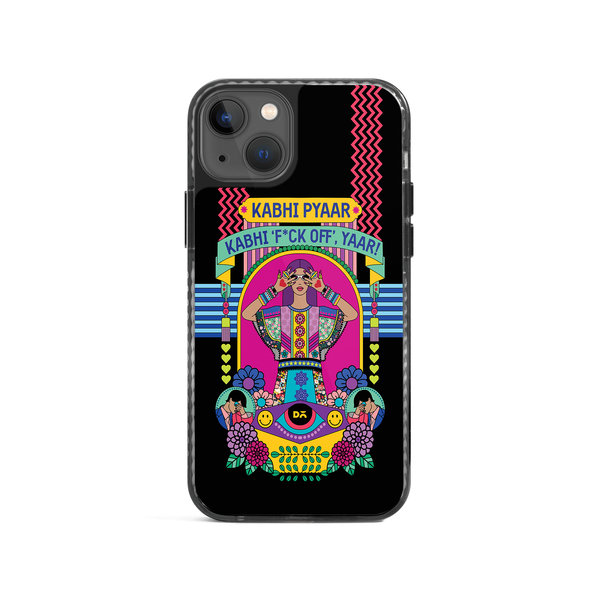 

DailyObjects Nasty Pyaar Stride 2.0 Case Cover For iPhone 14 Plus