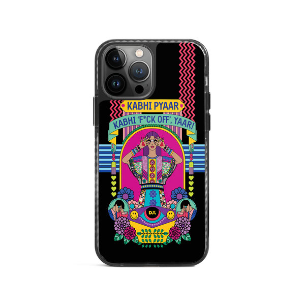 

DailyObjects Nasty Pyaar Stride 2.0 Case Cover For iPhone 14 Pro Max