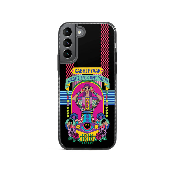 

DailyObjects Nasty Pyaar Stride 2.0 Case Cover For Samsung Galaxy S22