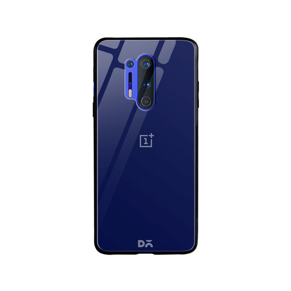 

DailyObjects Navy Blue Glass Case Cover For OnePlus 8 Pro