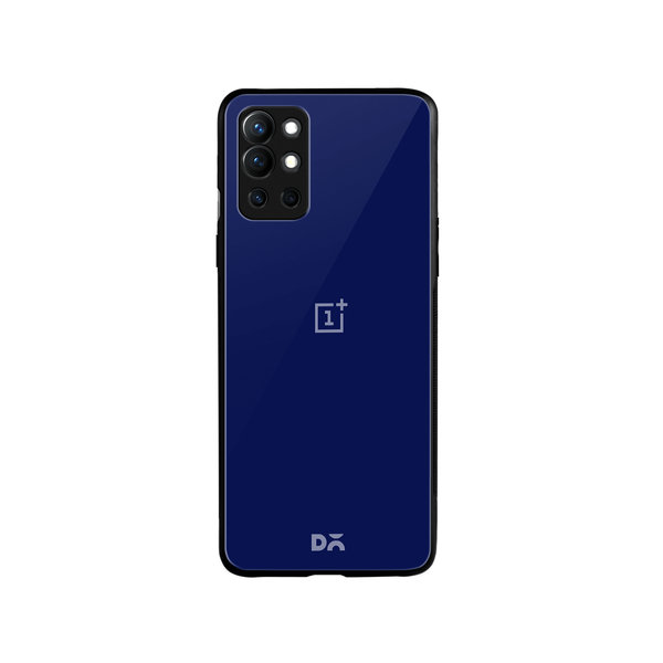 

DailyObjects Navy Blue Glass Case Cover For OnePlus 9R